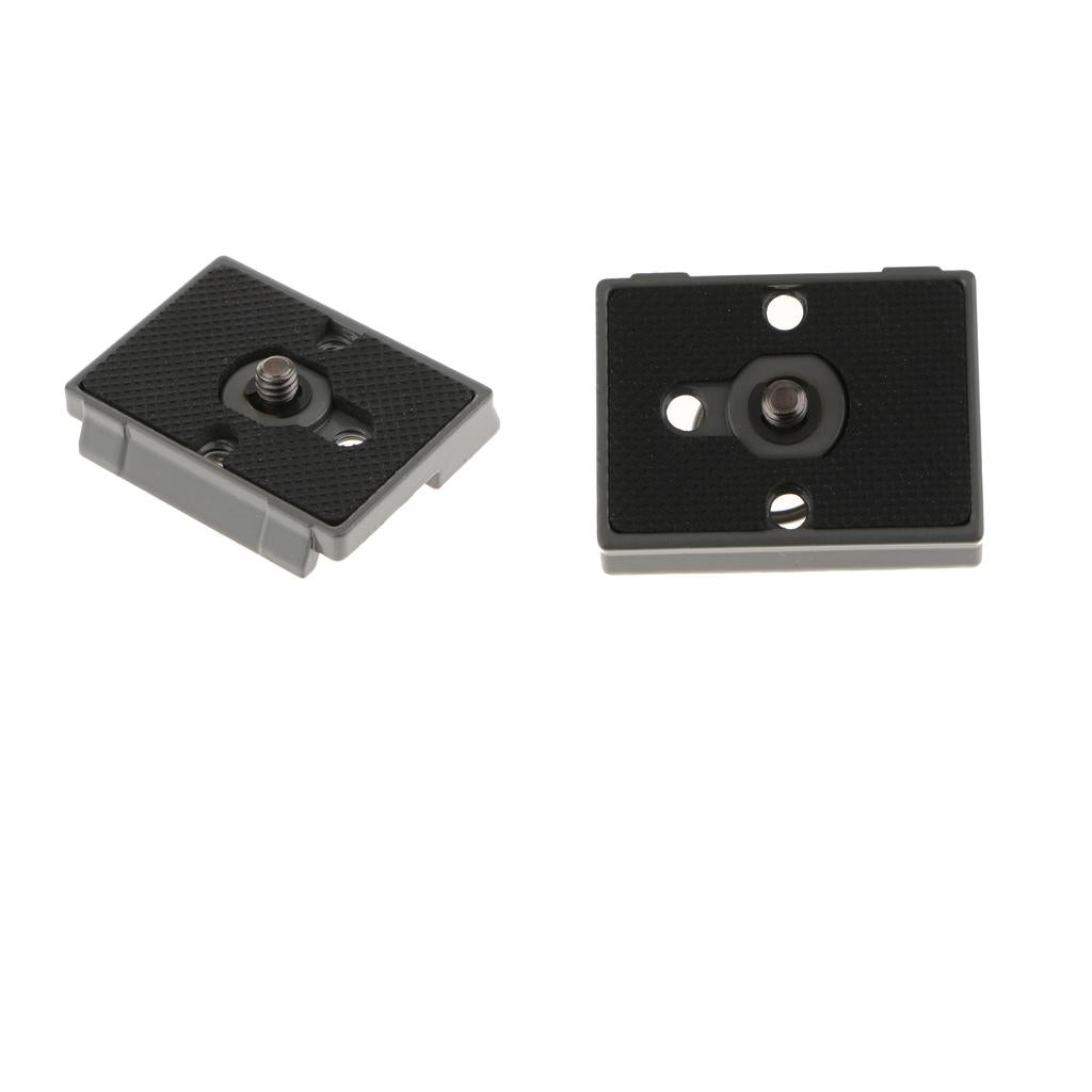 2 Packs Tripod Quick Release Plate for Manfrotto 200PL-14 496 RC2 Compatible