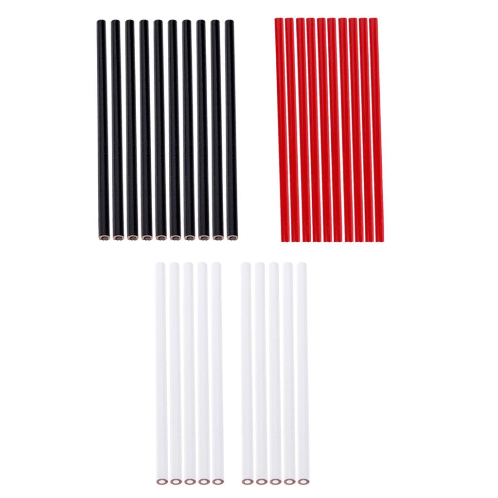 30 Pieces China Marker Wax Pencil Non Toxic Glass Metal Wood Fabric