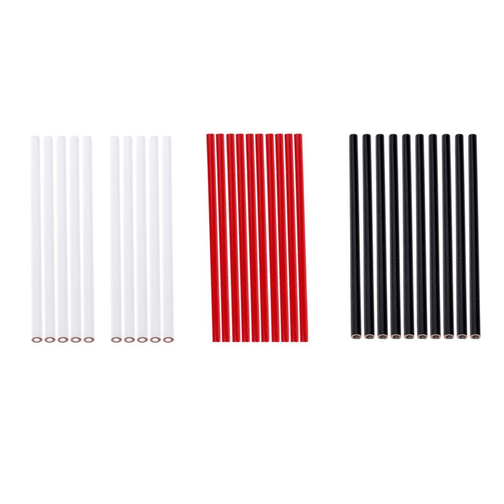 30 Pieces China Marker Wax Pencil Non Toxic Glass Metal Wood Fabric
