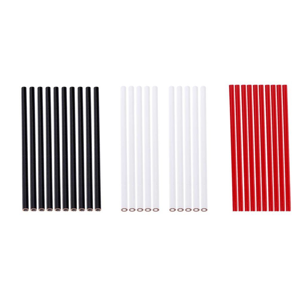 30 Pieces China Marker Wax Pencil Non Toxic Glass Metal Wood Fabric