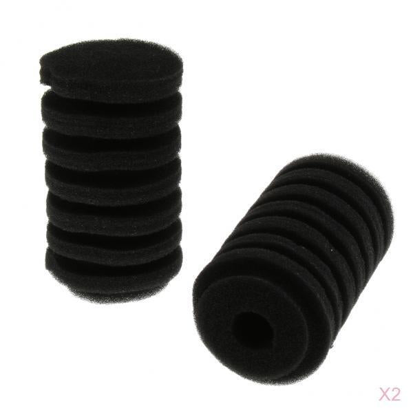 4pcs Cylinder Filter Foam Sponge Aquarium Fish Tank Water Filter Sponge S