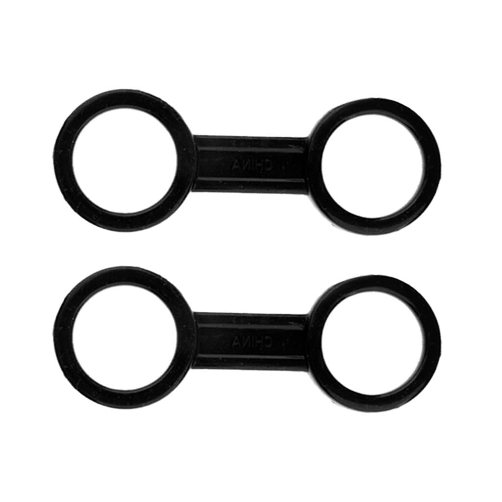 2x Scuba Diving Dive Snorkeling Silicone Snorkel Mask Keeper Holder Retainer