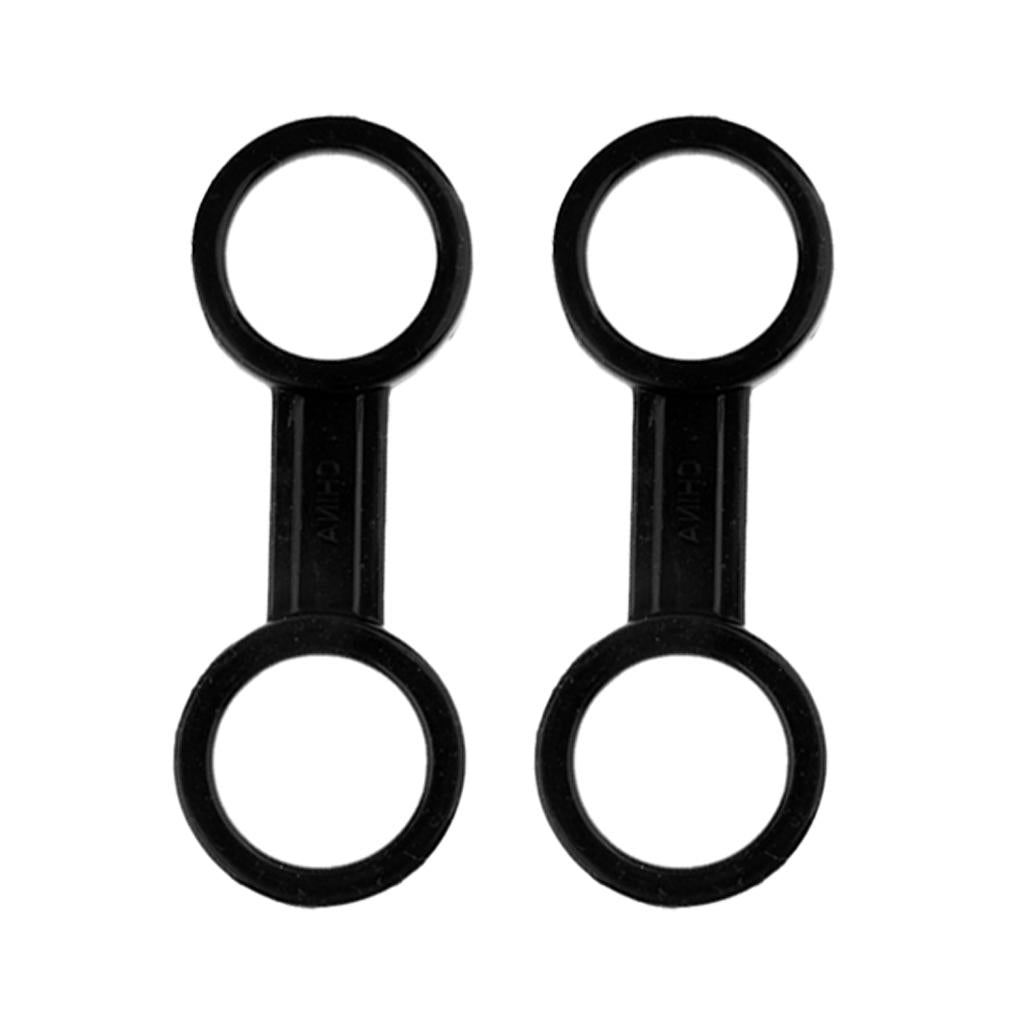 2x Scuba Diving Dive Snorkeling Silicone Snorkel Mask Keeper Holder Retainer