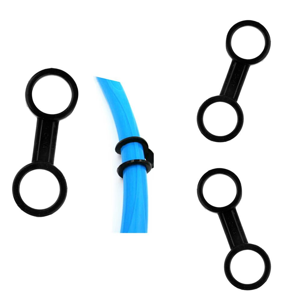 2x Scuba Diving Dive Snorkeling Silicone Snorkel Mask Keeper Holder Retainer