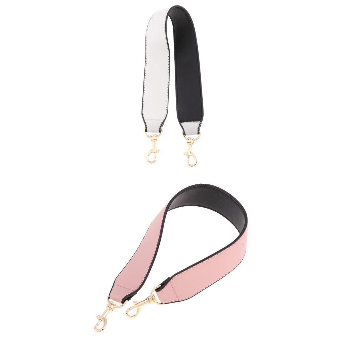 2x Wide Shoulder Bag Strap Replacement Removable Handbag Purse Tote Strap