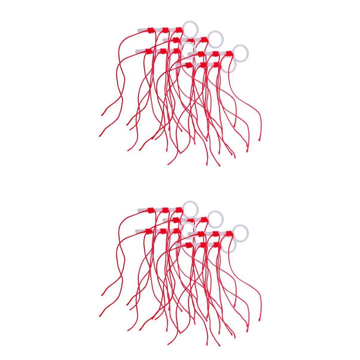 10 Pieces Slip Knot Looper Bobber Stops Fishing Tackle Tool for Rock Fishing