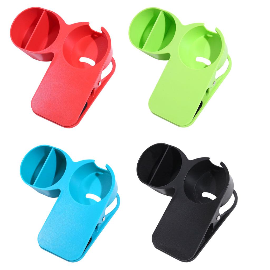4pcs Multi-functional Home Office Table Desktop Cup Holder Clamps Clips