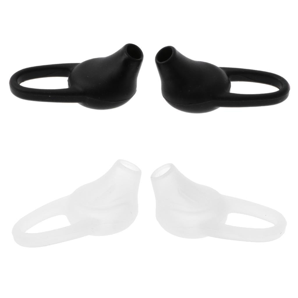 2 Pairs Universal Silicone Earbuds Eartips Caps for Wireless Earphone