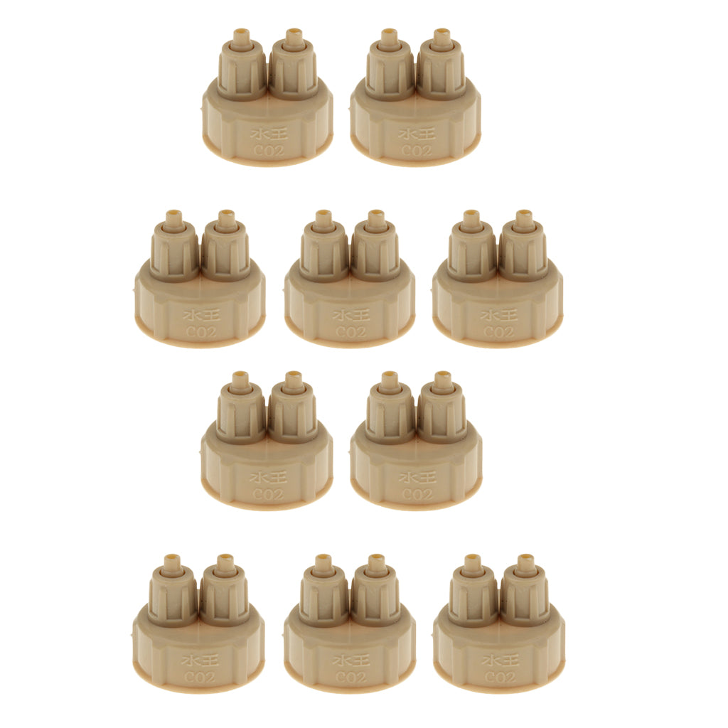 10x Aquarium Tank Carbon Dioxide DIY Reactor with Quick Screw Bottle Cap