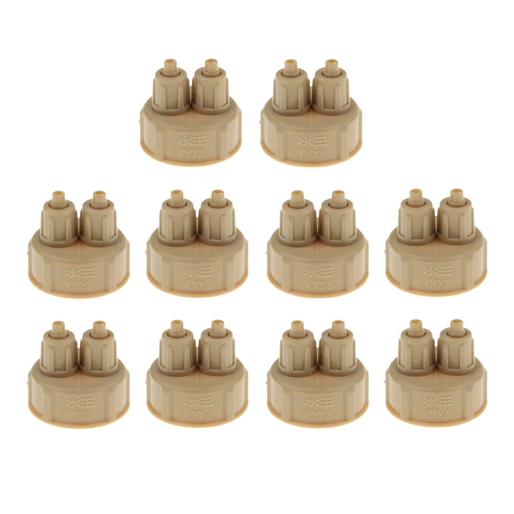 10x Aquarium Tank Carbon Dioxide DIY Reactor with Quick Screw Bottle Cap