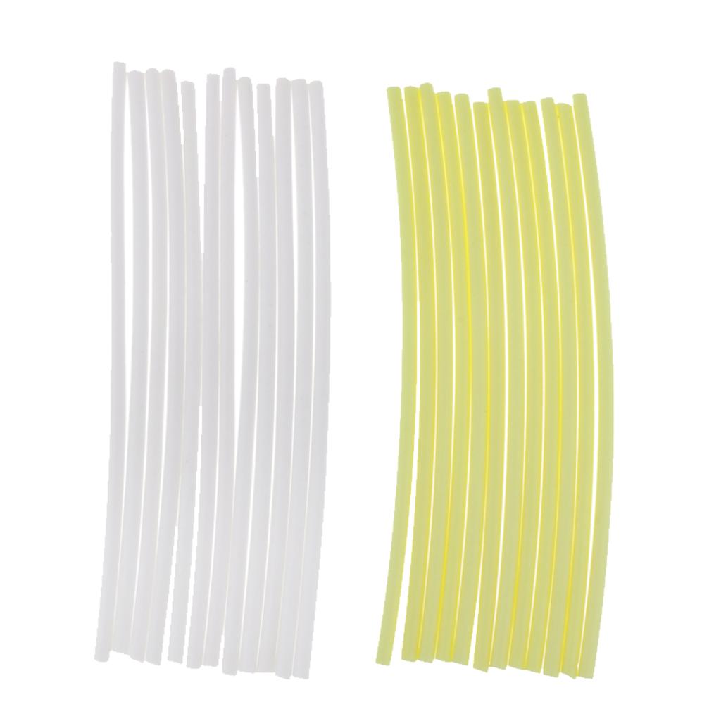 24Pcs Fly Tying Foam Cylinders for Fishing Float Making Fly Tying Rig Making