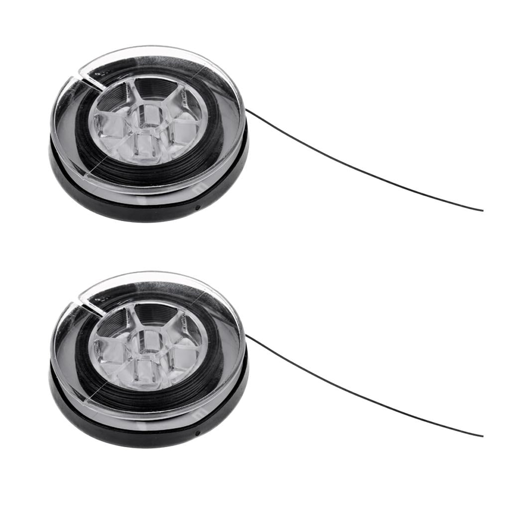 2 Rolls Carp Fishing Line Coated Hook Link Quick Sinking Braided Line