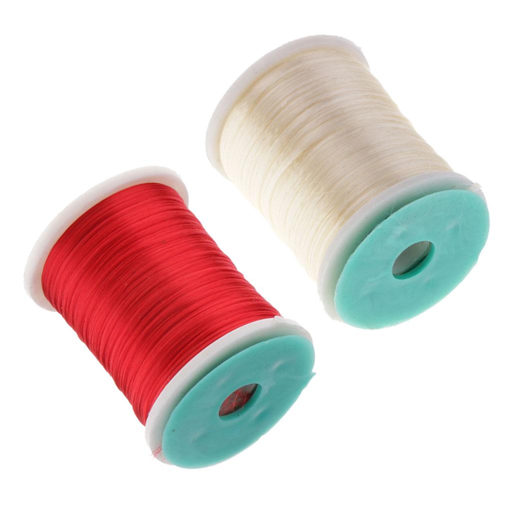 2 Spools High Strength 210 Denier Fly Tying Thread Fly Tying Materials 250m