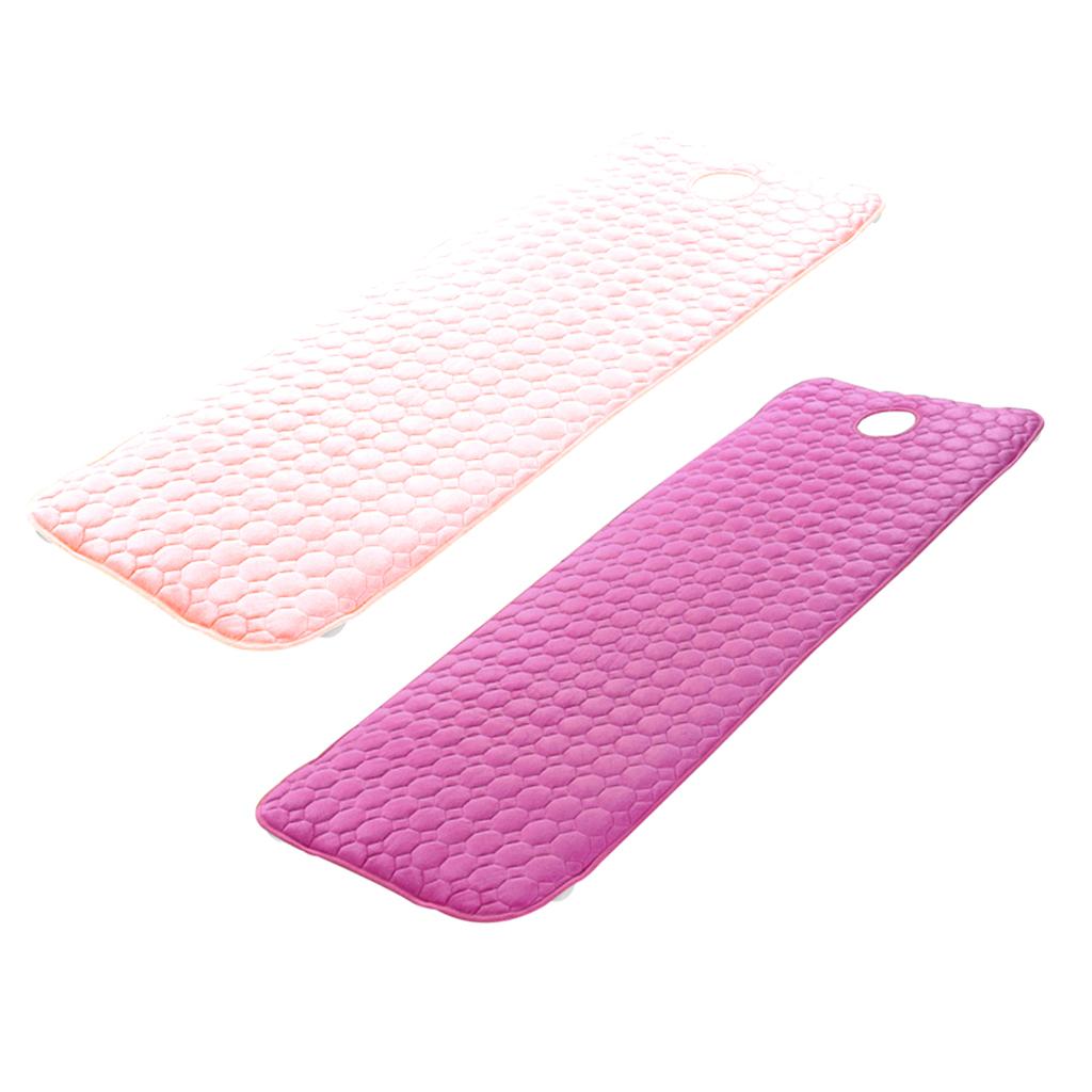 2pcs 75x190cm Non-slip Cosmetic Table Mattress Massage Bed Sheet Purple Pink