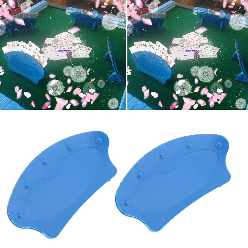 2pcs Hand Free Playing Card Holder For Senior Elderly Adults Disabled