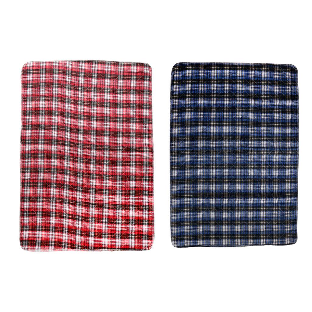 2pcs Washable Reusable Underpad Incontinence Pad Absorbent Sheet Protect