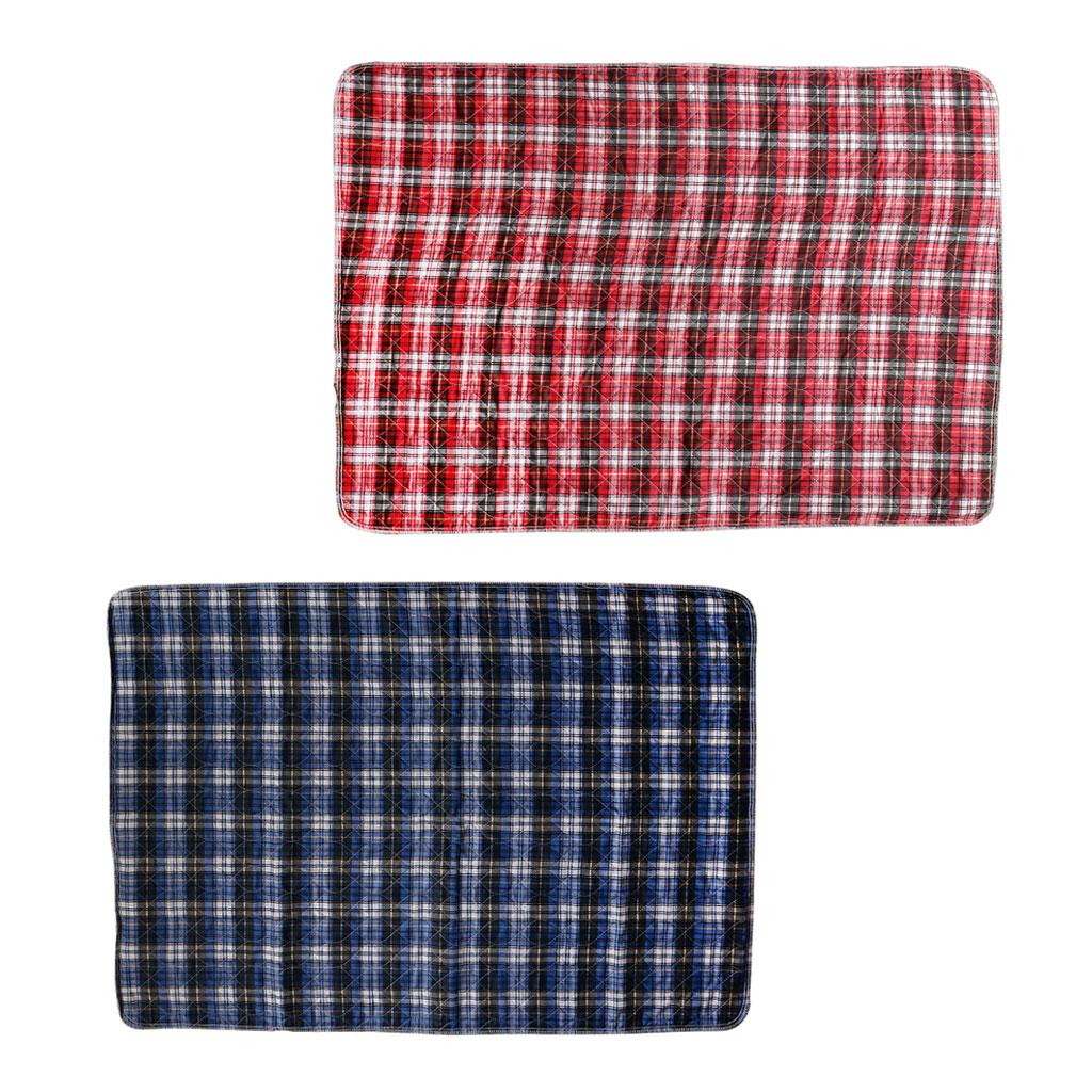 2pcs Washable Reusable Underpad Incontinence Pad Absorbent Sheet Protect