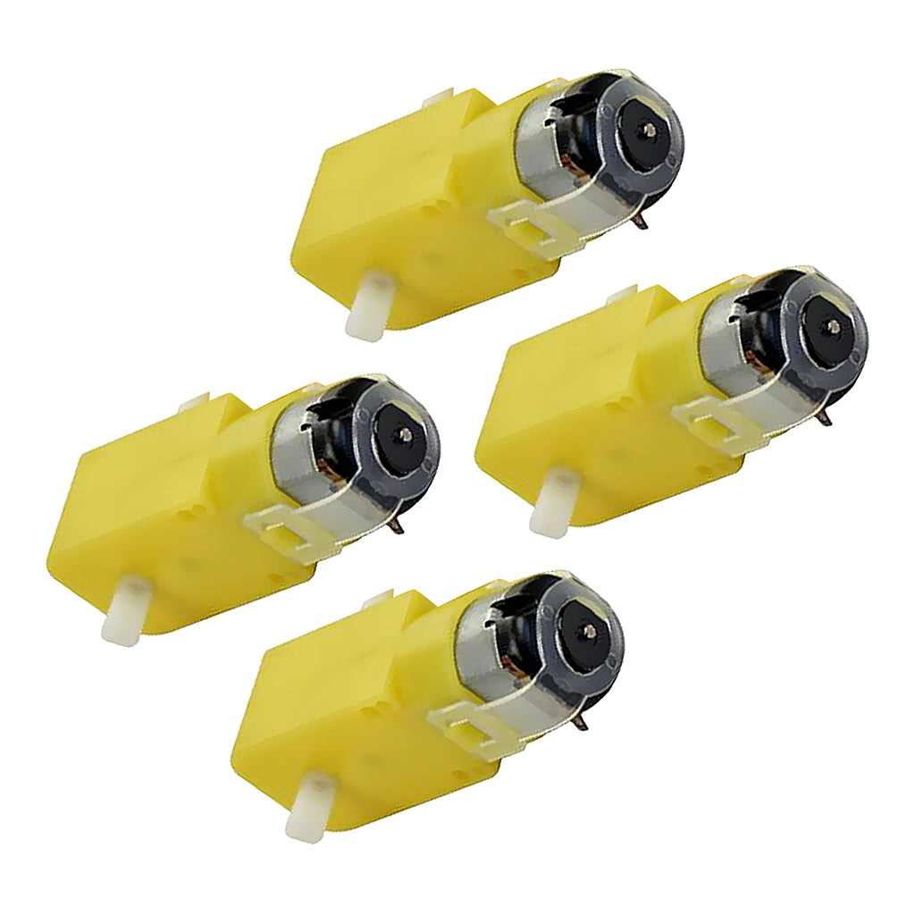 4 Piece Intelligent Car TT Motor Launch Smart Car Gear Motor for