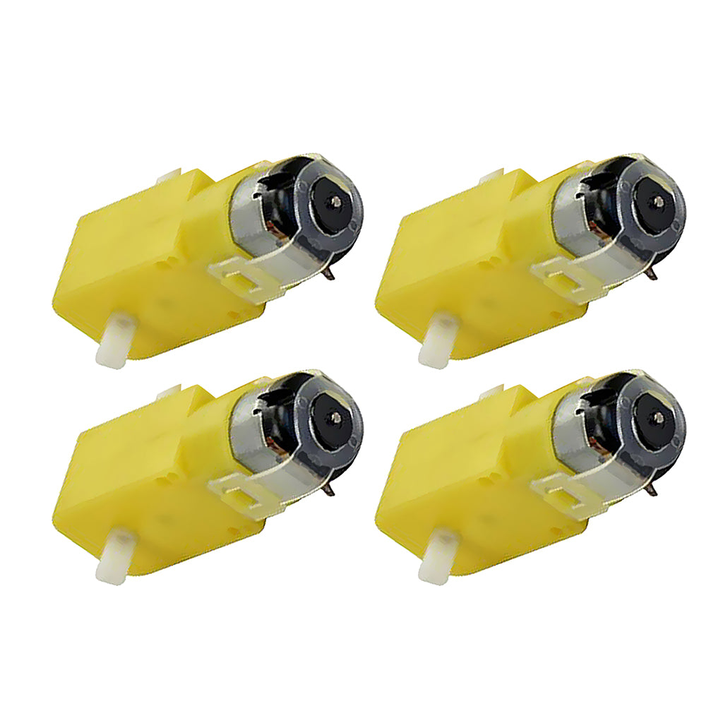 4 Piece Intelligent Car TT Motor Launch Smart Car Gear Motor for