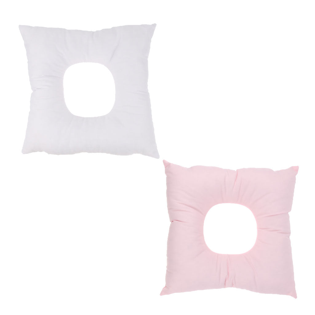 2pcs Foam SPA Massage Bed Table Face Down Rest Cradle Cushion Pillow Pads