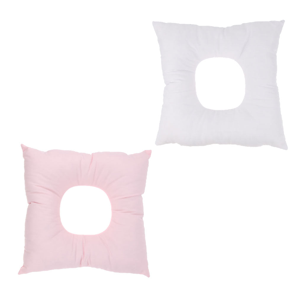 2pcs Foam SPA Massage Bed Table Face Down Rest Cradle Cushion Pillow Pads