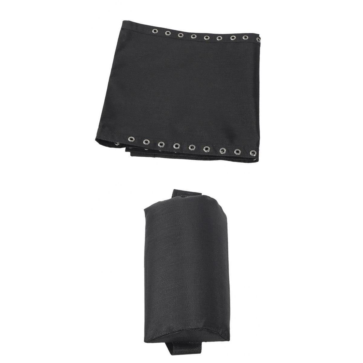 Black Headrest Cushion Pillow &Fabric Cloth for Lounge Chair/Recliner