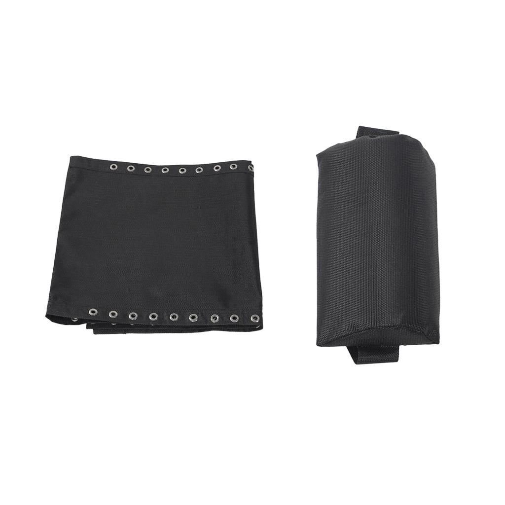 Black Headrest Cushion Pillow &Fabric Cloth for Lounge Chair/Recliner