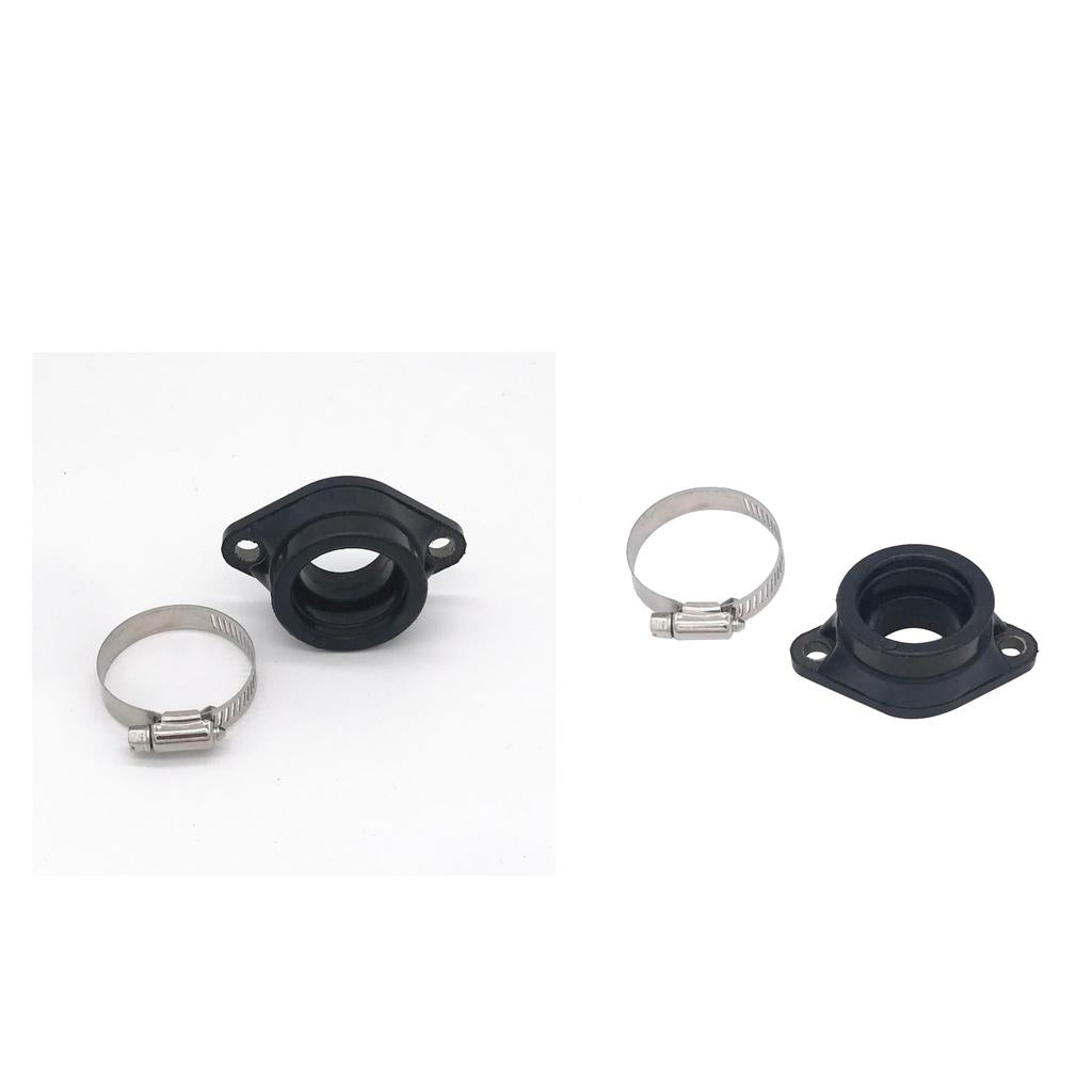 2 x Universal Carb Intake Adapter Boot Flange for PWK 28 30mm Carburetor ATV