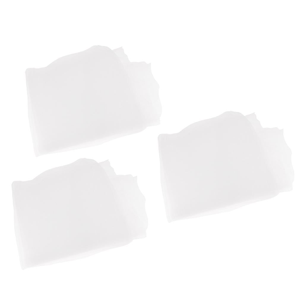 3x Silk Screen Printing Mesh Printmaking Polyester 145 x 100cm 80T