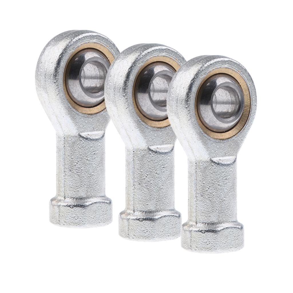 3xM8 8mm Male Ball Joint Rod End Hand Oscillating Bearing Bolt Thread Swivel