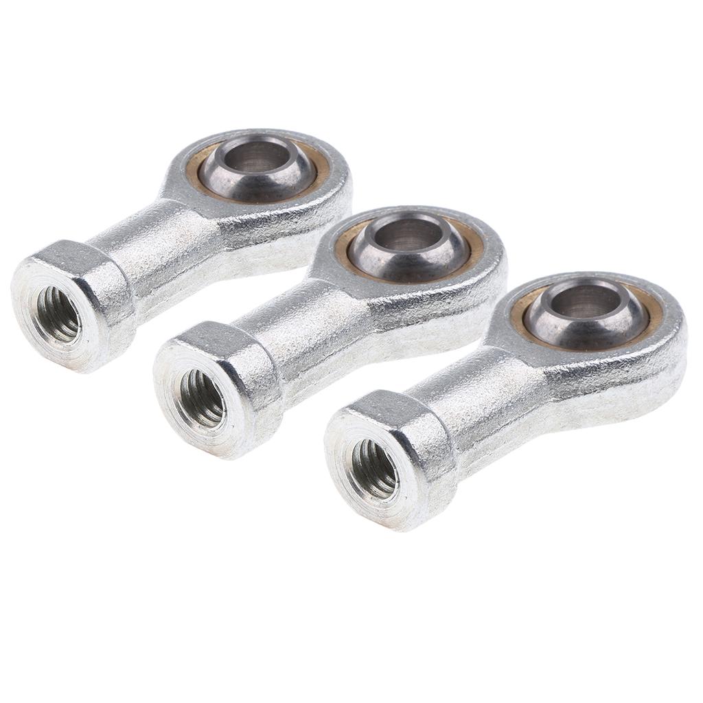 3xM8 8mm Male Ball Joint Rod End Hand Oscillating Bearing Bolt Thread Swivel