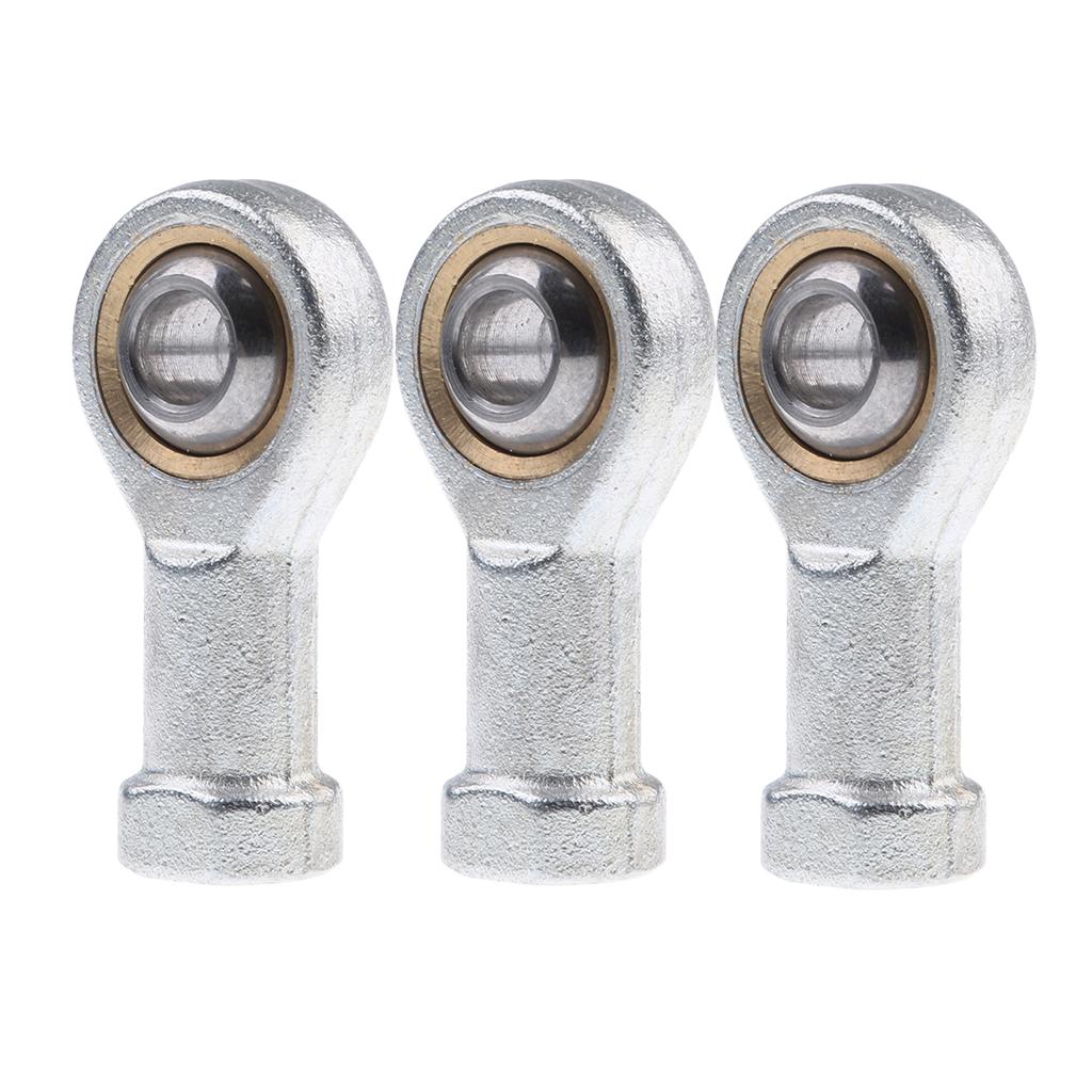 3xM8 8mm Male Ball Joint Rod End Hand Oscillating Bearing Bolt Thread Swivel