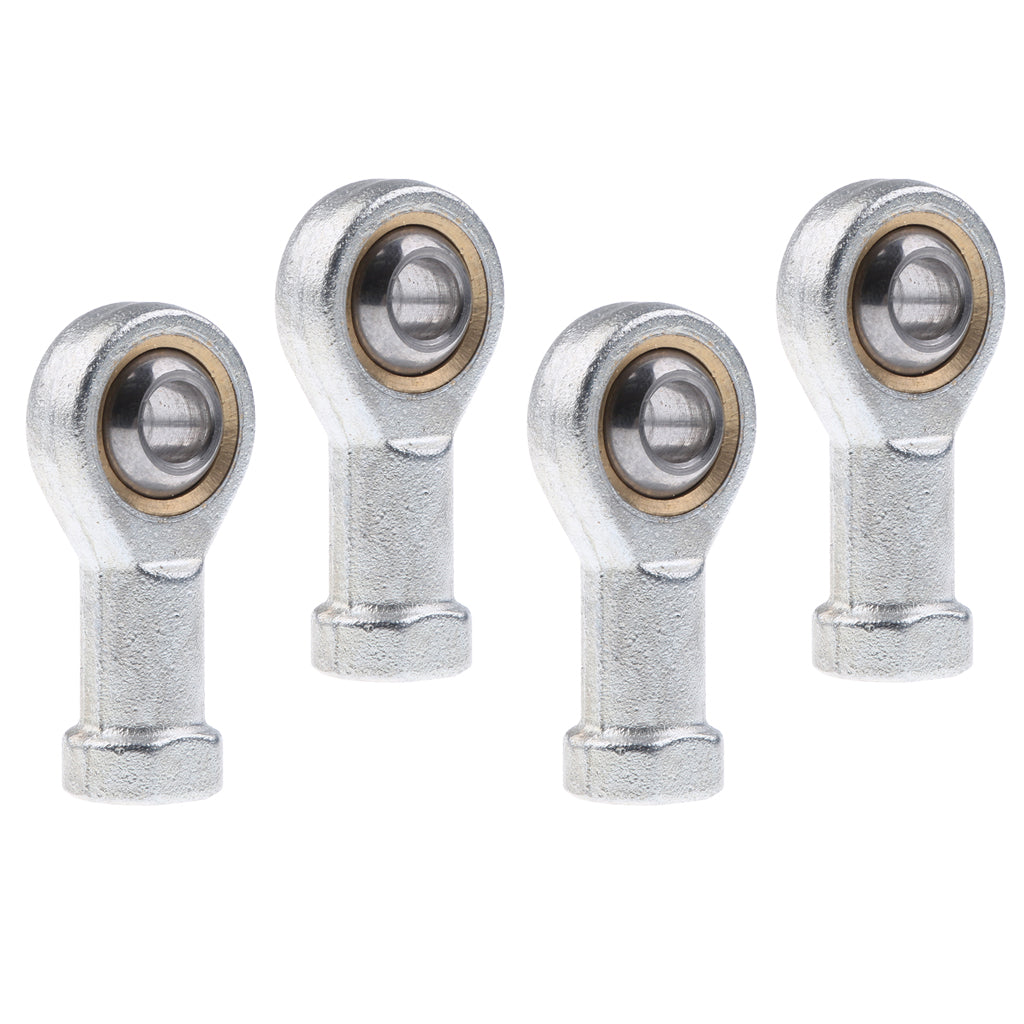 4xM8 8mm Male Ball Joint Rod End Hand Oscillating Bearing Bolt Thread Swivel