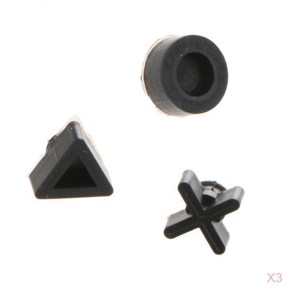 3xConsole Switch Button Plastic Buttons for PS4 Slim Repair Replacement Part