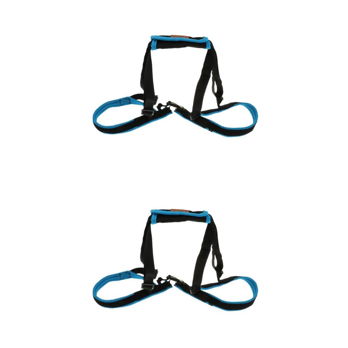 2pcs Dog Hind Leg Auxiliary Belt Lift Harness Mobility Aid Support Harness