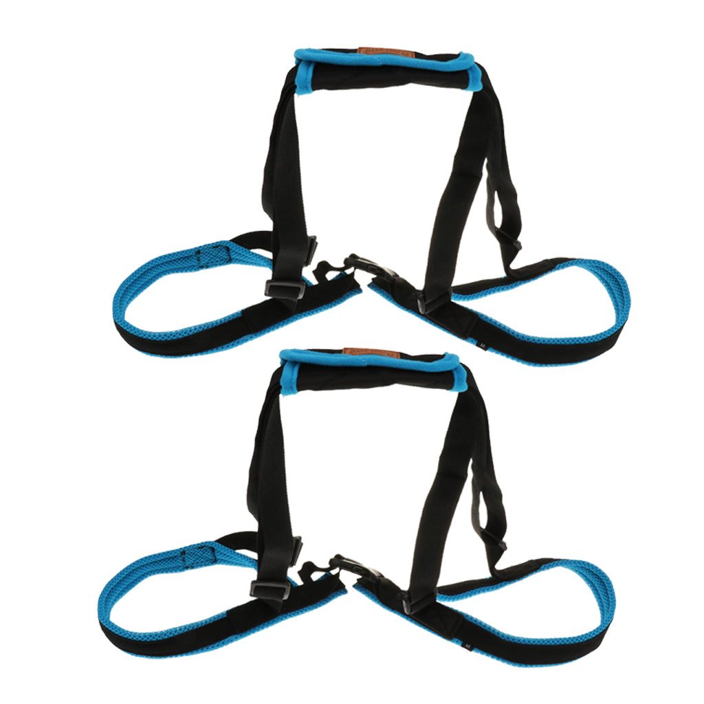 2pcs Dog Hind Leg Auxiliary Belt Lift Harness Mobility Aid Support Harness