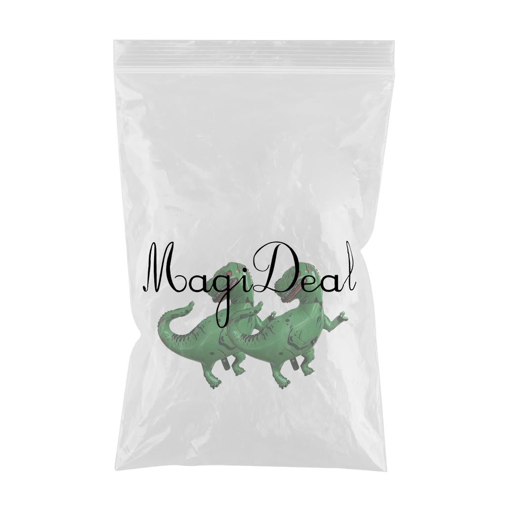 4pcs Dinosaur Inflatable for Party Decoration Birthday Gift Kids Green T Rex