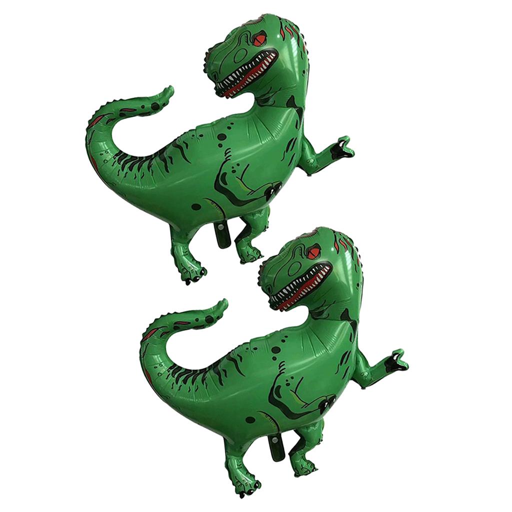 4pcs Dinosaur Inflatable for Party Decoration Birthday Gift Kids Green T Rex