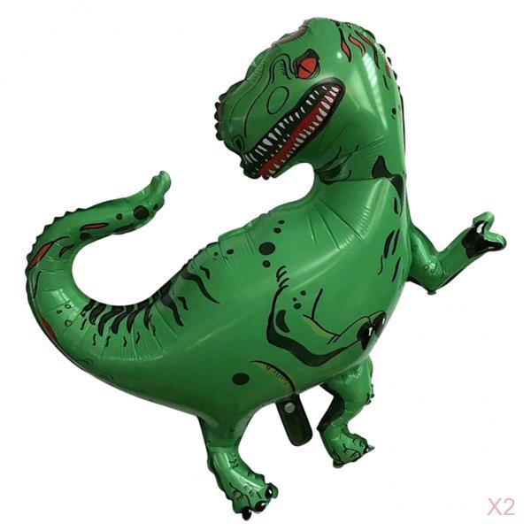 4pcs Dinosaur Inflatable for Party Decoration Birthday Gift Kids Green T Rex