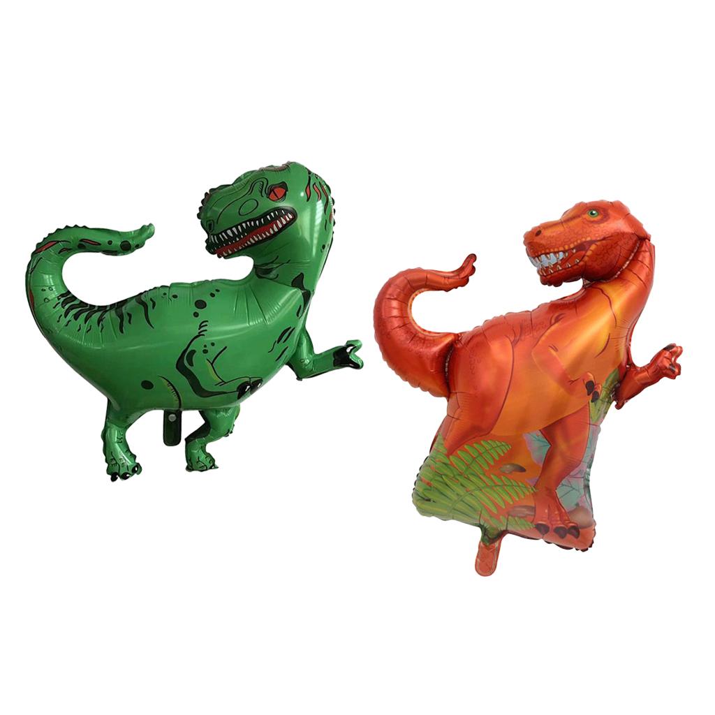 4pcs Set T Rex Dinosaur Balloons for Party Decoration Birthday Gift Kid Toys