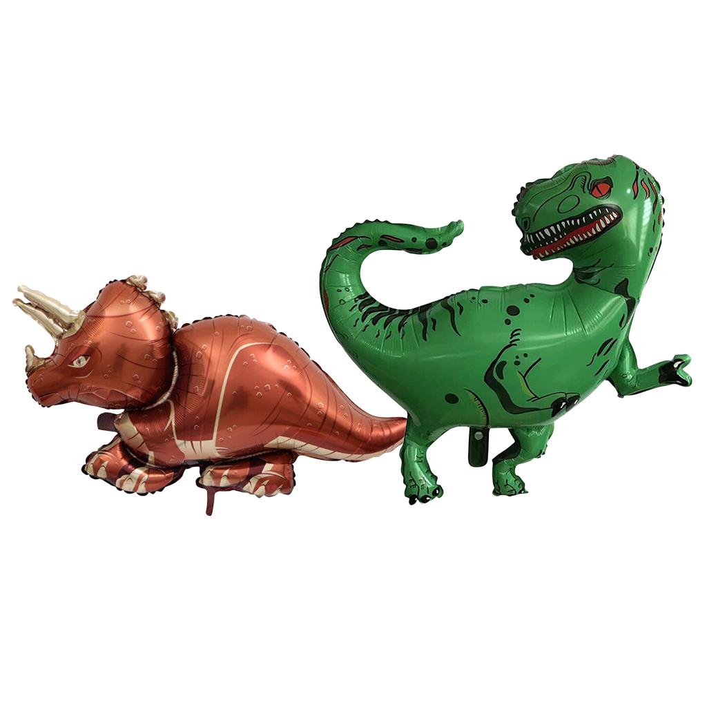 4pcs Set Dinosaur Inflatable Balloons for Party Decoration Birthday Toys
