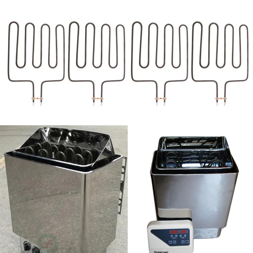 4x Heating Element for Sauna Heater Spas Hot Tub Heater Spas Elements 2000W