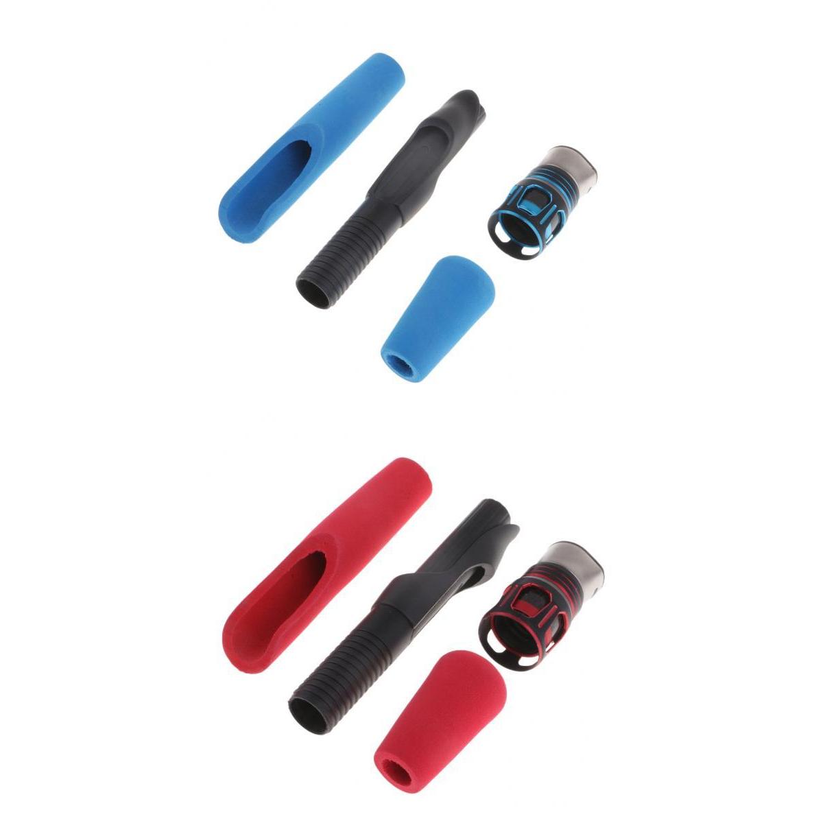 2 Set Tackle Split Grip Rod Handle Kit Fishing Rod Building