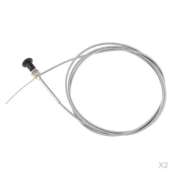 2X8FT. UNIVERSAL CARBURETOR CHOKE CONTROL CABLE for 60122 Lawn Tractor Mower