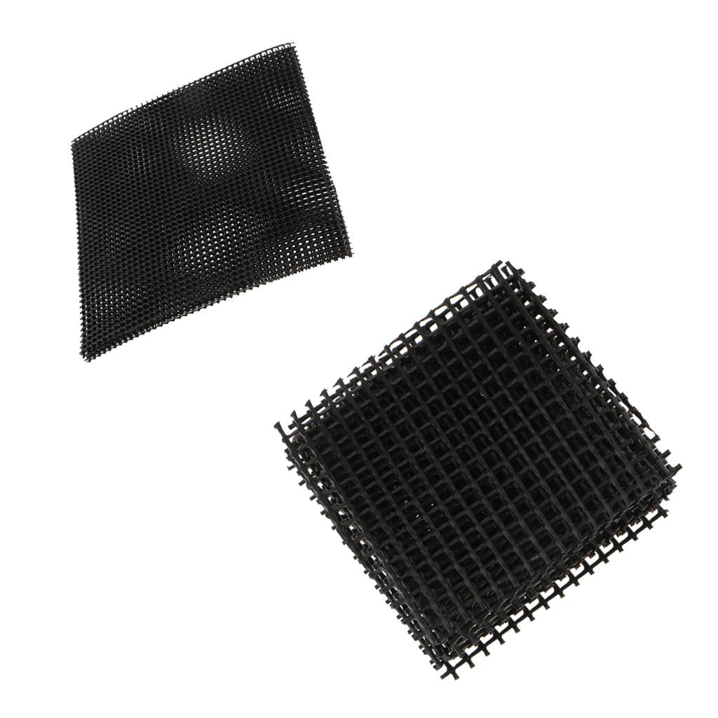 15pcs Plastic Drainage Mesh Sheet Bonsai Flowerpot Bottom Net Garden Care