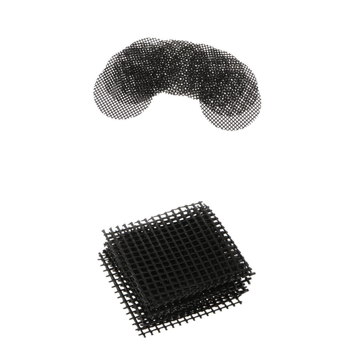 20pcs Plastic Drainage Mesh Sheet Bonsai Flowerpot Bottom Net Garden Care