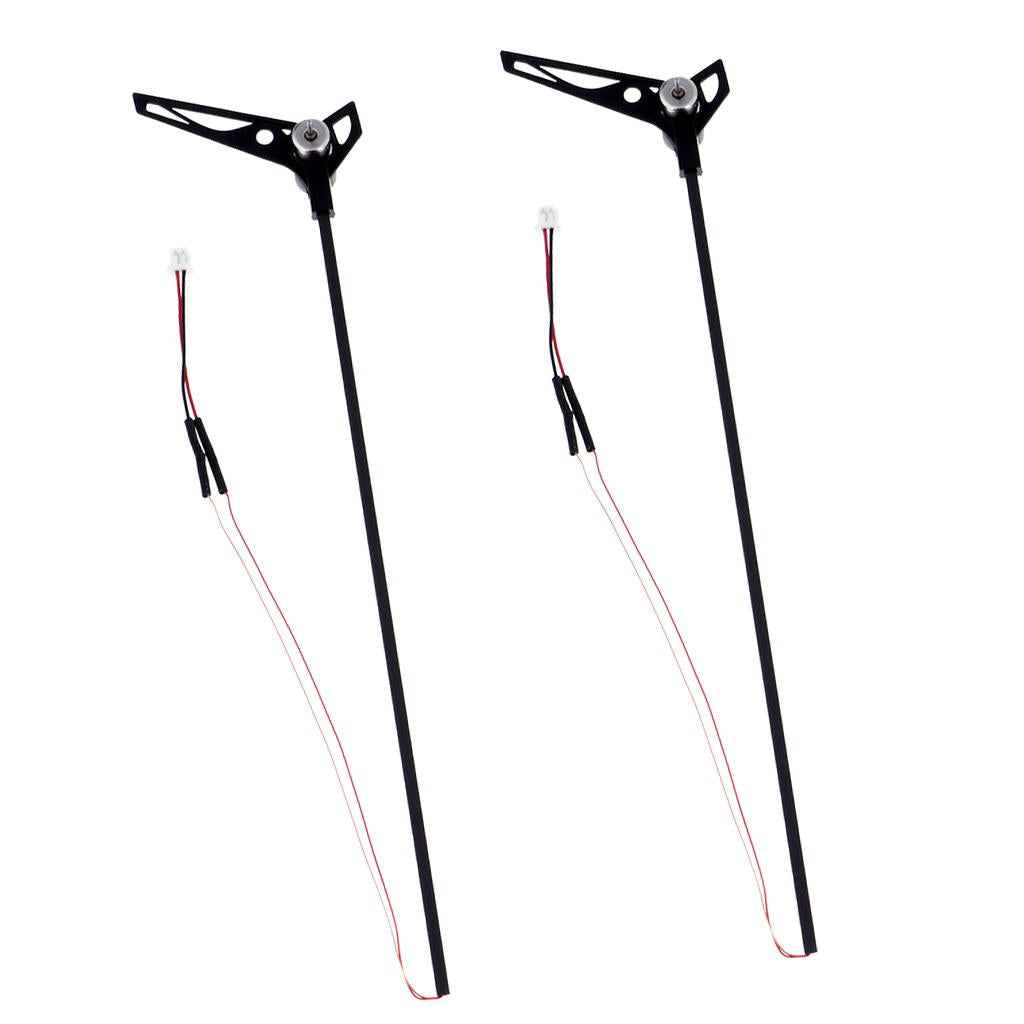 2pc RC Helicopter Tail Boom & Motor Assembly for WLtoys V911S V966 XK K100