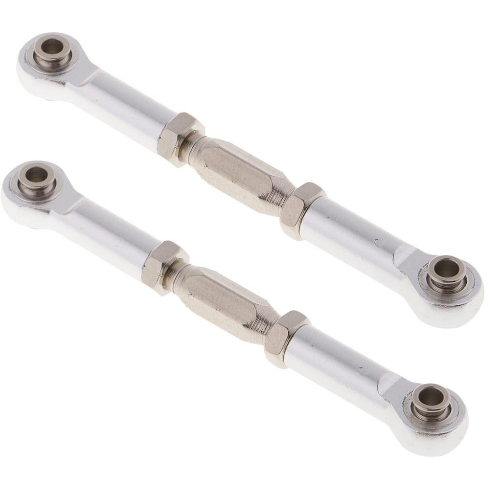 2pcs Adjustable Servo Linkage Pulling Steering Rods Arms for 1/10 HSP Car