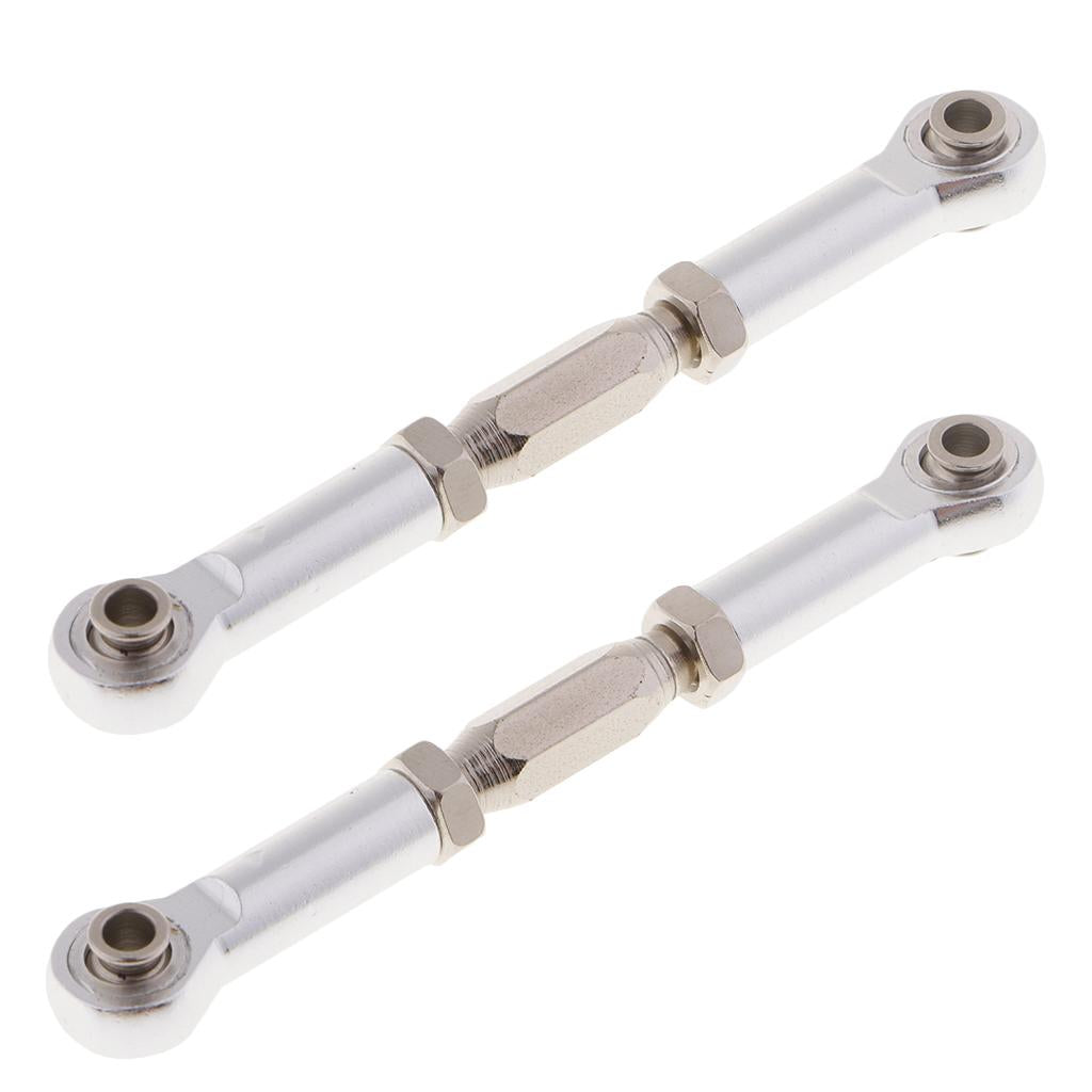 2pcs Adjustable Servo Linkage Pulling Steering Rods Arms for 1/10 HSP Car