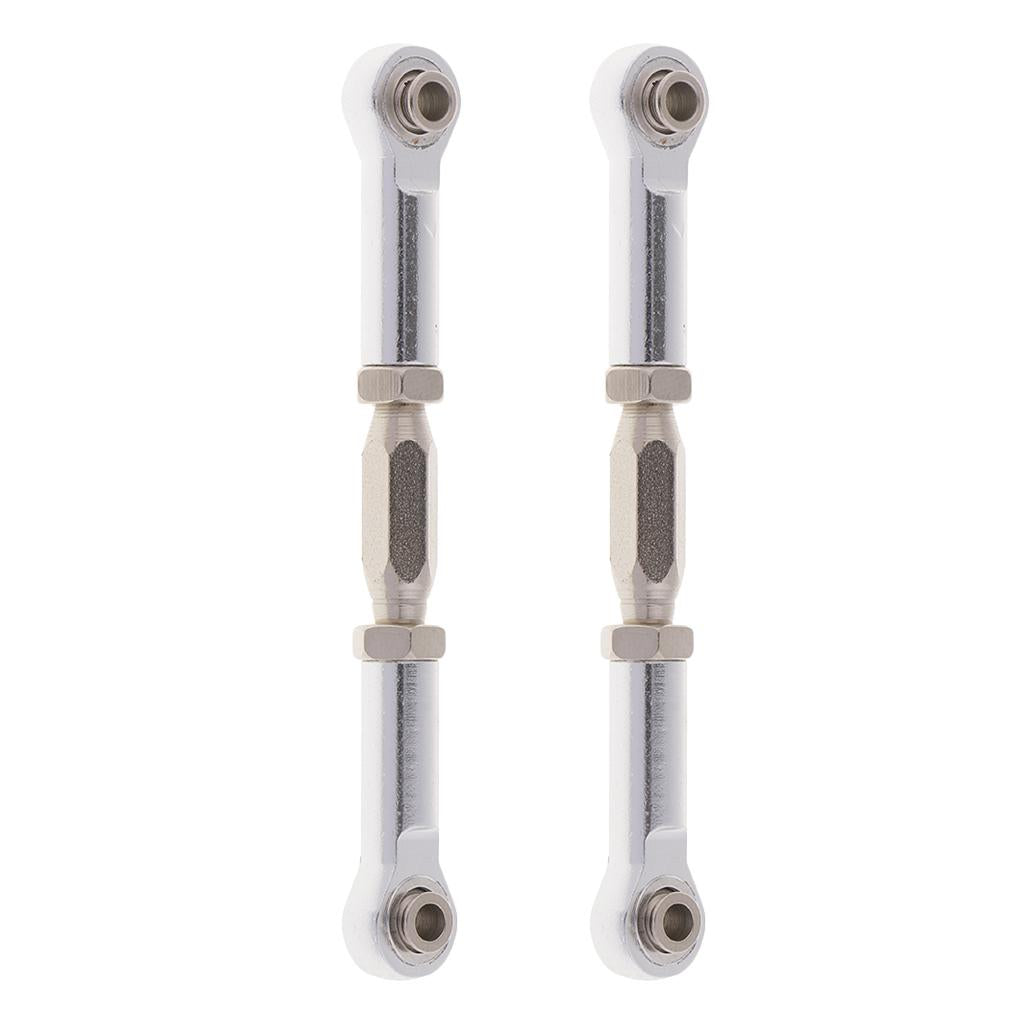 2pcs Adjustable Servo Linkage Pulling Steering Rods Arms for 1/10 HSP Car